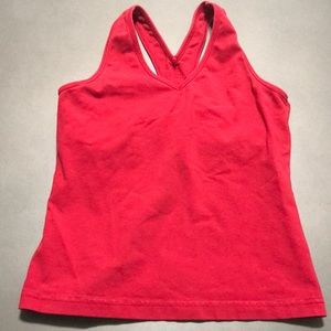 Hard Tail Racerback halter top w/bra size medium.